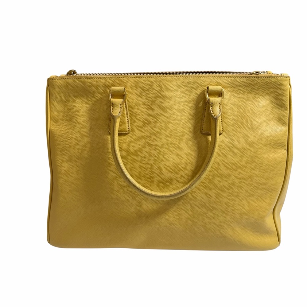 Authentic Prada Ginestra Saffiano Lux Leather Large Galleria‎ Tote - Picture 8 of 16